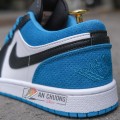 Giày Nike Air Jordan 1 Low Laser Blue (Rep)
