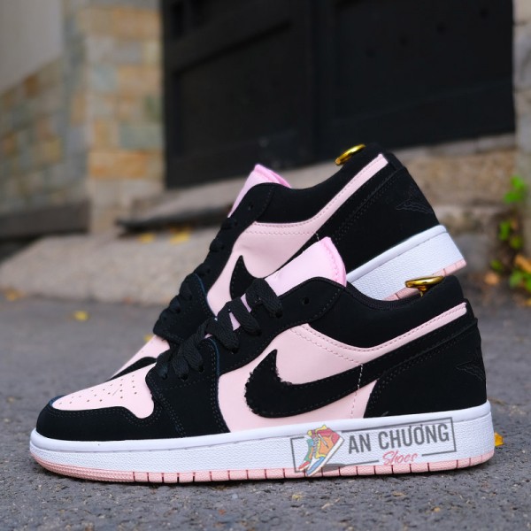 Giày Nike Air Jordan 1 Low Pink Black (Rep)