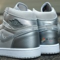 Giày Nike Air Jordan 1 High CO.JP Metallic Silver