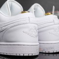 Giày Nike Air Jordan 1 Low Triple White (Rep)