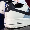 Nike Air Force 1 Custom White Black Blue