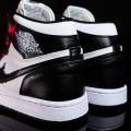 Giày Nike Jordan 1 High Black White (Rep)